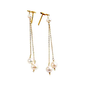 گوشواره طلا 18 عیار آرشا گالری مدل R107