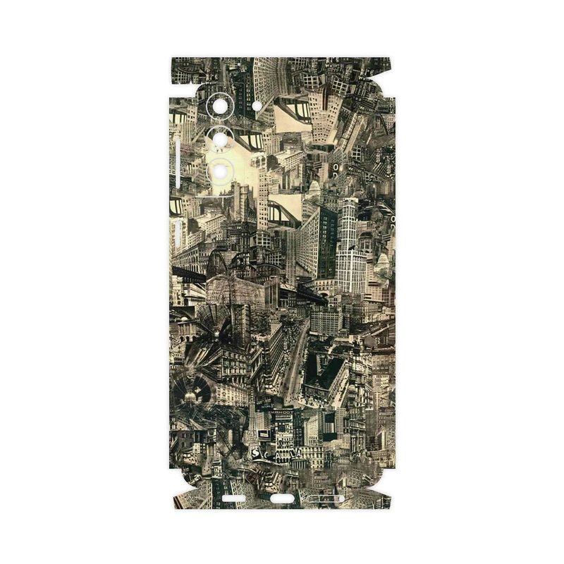 برچسب پوششی ماهوت مدل Collage of Skyscraper-FullSkin مناسب برای گوشی موبایل سامسونگ Galaxy S21 Plus 5G