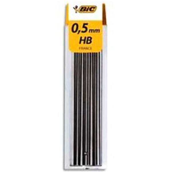 نوک مداد بیک مدل کرایتریوم با قطر نوشتاری 0.5 میلی متر و درجه سختی نوک HB