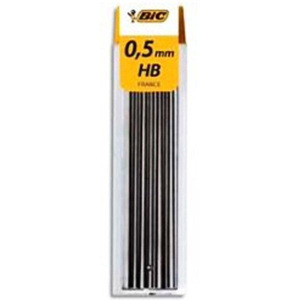 نوک مداد بیک مدل کرایتریوم با قطر نوشتاری 0.5 میلی متر و درجه سختی نوک HB