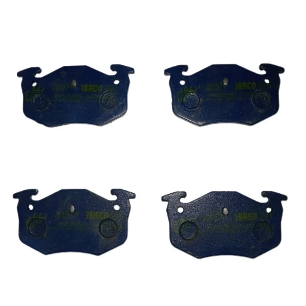 لنت ترمز عقب خودرو ایساکو مدل دیسکی کدT5 دو جفت مناسب برای پژو 206 و پژو 207