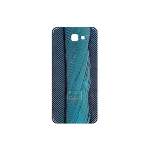 MAHOOT Turquoise feathers Cover Sticker for Samsung Galaxy J5 Prime