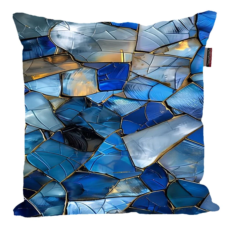 کوسن پاد آفرین مدل فانتزی طرح سنگی رنگی کد p1012