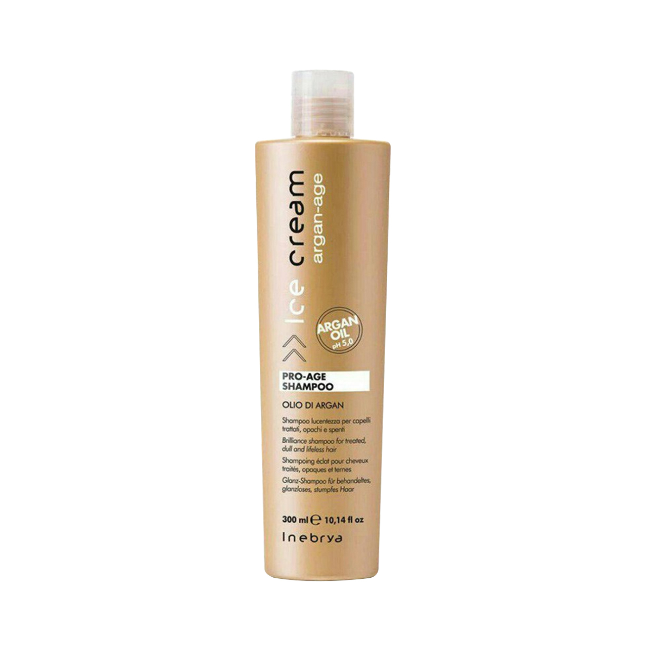 شامپو ضد ریزش آیس کریم مدل Argan Age حجم 300 میلی لیتر