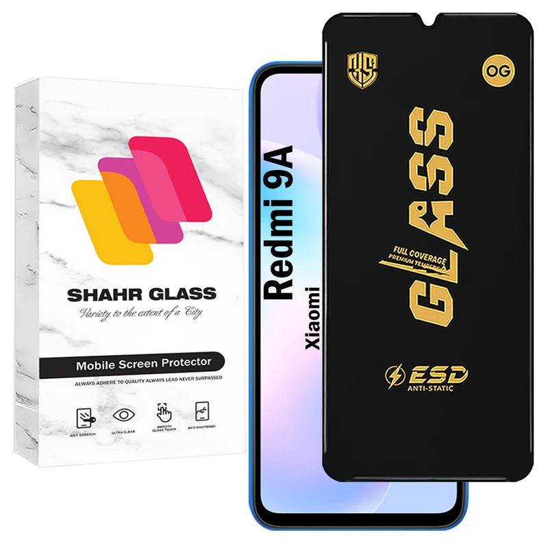 محافظ صفحه نمایش شهر گلس مدل OGESD مناسب برای گوشی موبایل شیائومی Redmi 9A