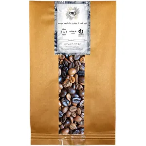 دانه قهوه میکس مدیوم دارک 80%روبوستا 20%عربیکا دیمه - 250 گرم