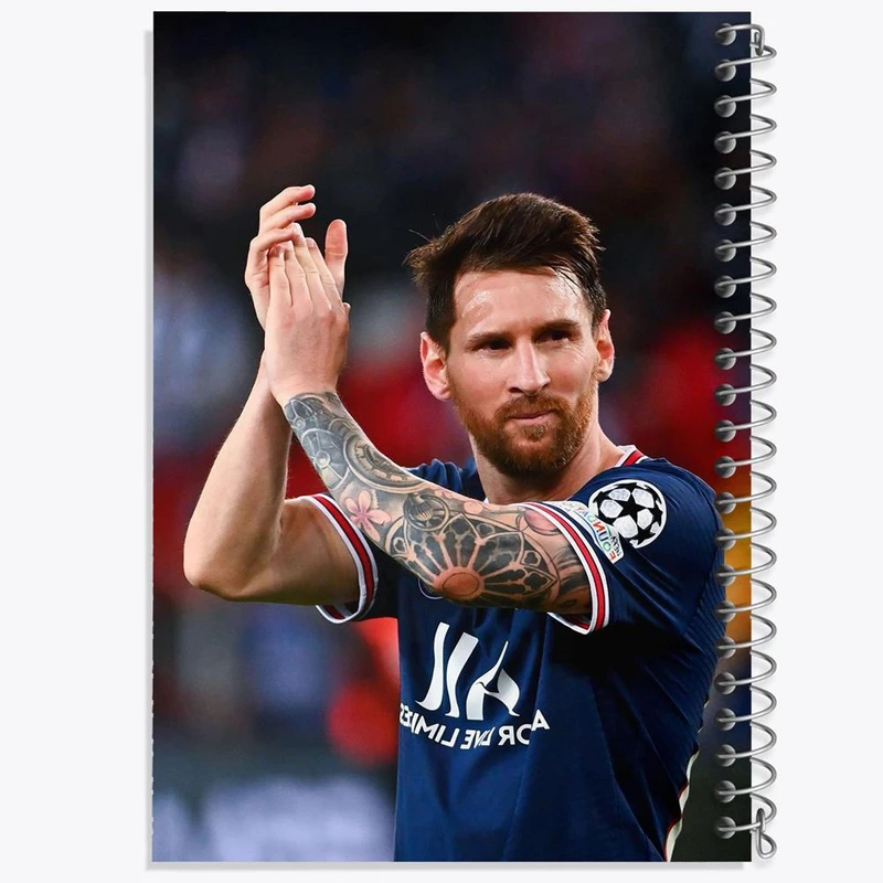 دفتر نت موسیقی 50 برگ خندالو مدل لیونل مسی کد 13965