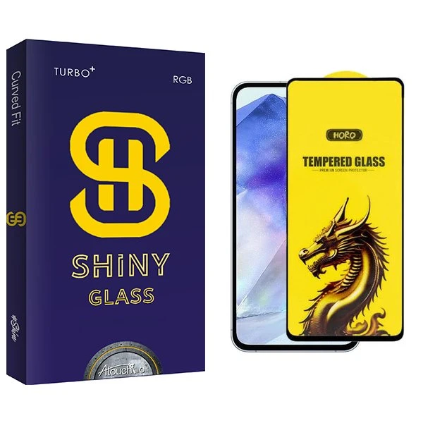 محافظ صفحه نمایش آتوچبو مدل Shiny Y-Horo مناسب برای گوشی موبایل سامسونگ Galaxy A55