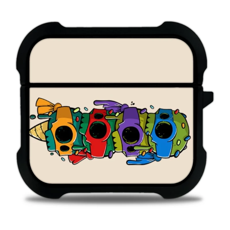کاور آکام مدل AAP3CASHW-NINJA TURTLES5 مناسب برای کیس اپل ایرپاد 3