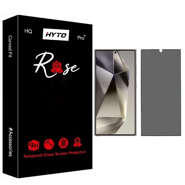 محافظ صفحه نمایش هیتو مدل Rose Privacy Pro مناسب برای گوشی موبایل سامسونگ galaxy S24 Ultra