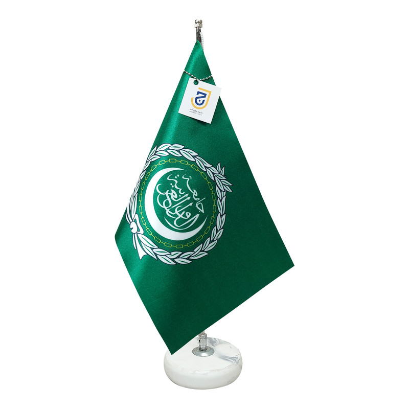 پرچم رومیزی جاویدان تندیس پرگاس مدل اتحادیه عرب کد 2