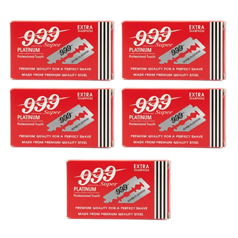 تیغ یدک تری ناین مدل Super Platinum پنج بسته 10 عددی