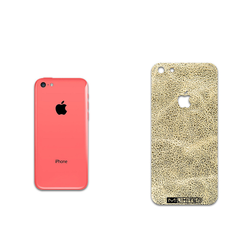 برچسب پوششی ماهوت مدل M-LIMITED-G-Chrome مناسب برای گوشی موبایل اپل iPhone 5c بسته دو عددی