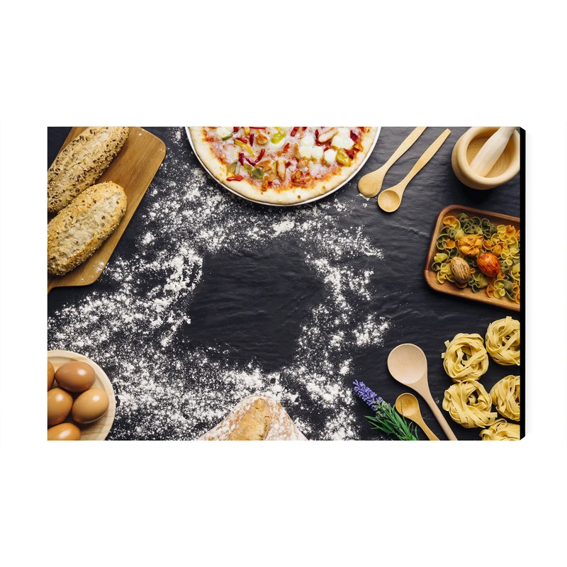 تابلو شاسی عرش طرح فست فود مدل پیتزا کد As5609