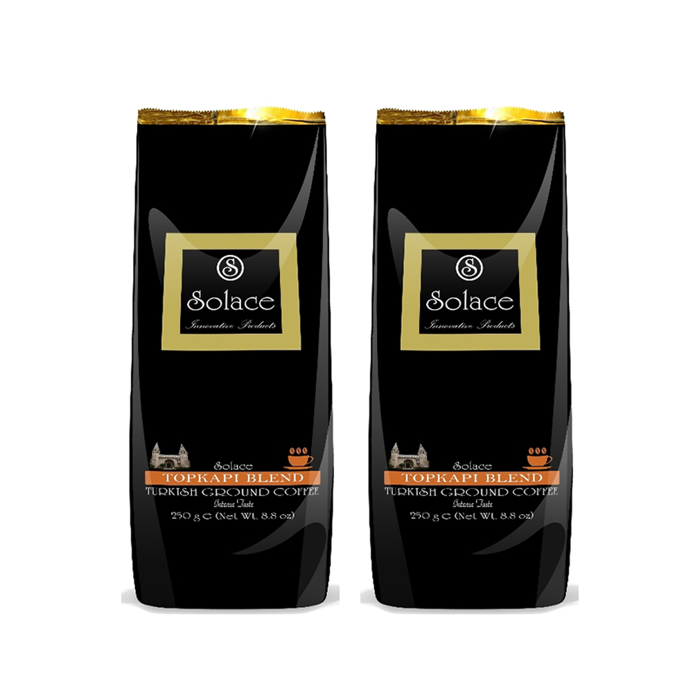 قهوه ترک سولیس مدل TOPKAPI BLEND مجموعه 2 عددی