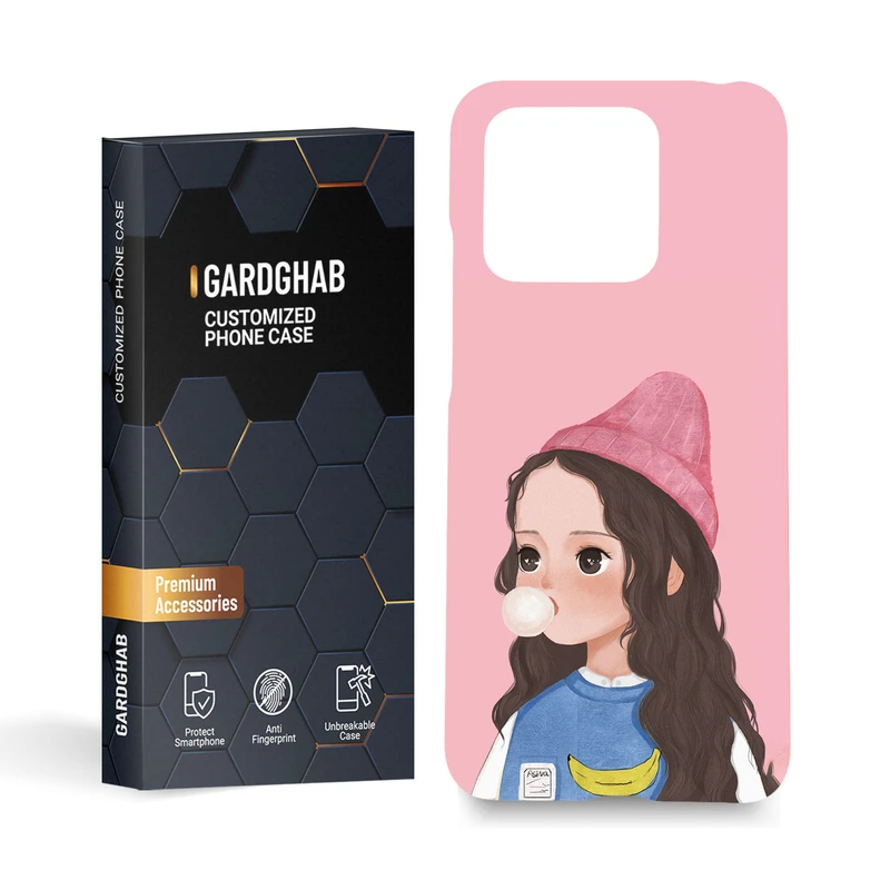 کاور گارد قاب مدل دخترانه مناسب برای گوشی موبایل شیائومی Redmi 10C