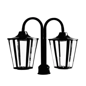چراغ پارکی مدل سرلوله دو شاخه P-2SH