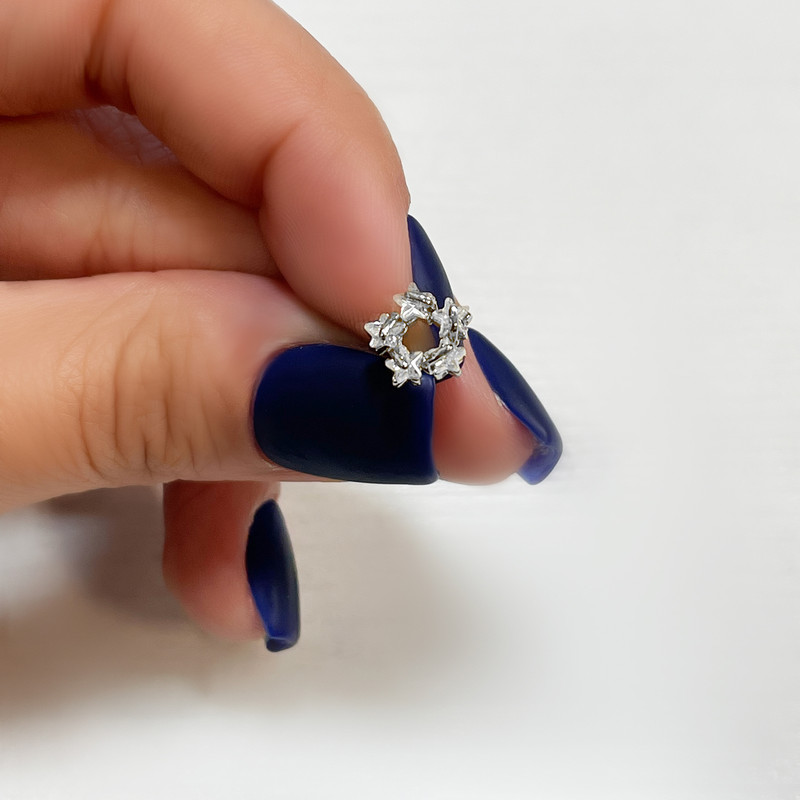 پیرسینگ گوش زنانه اقلیمه مدل HS146 پیرسینگ گوش زنانه اقلیمه مدل HS146