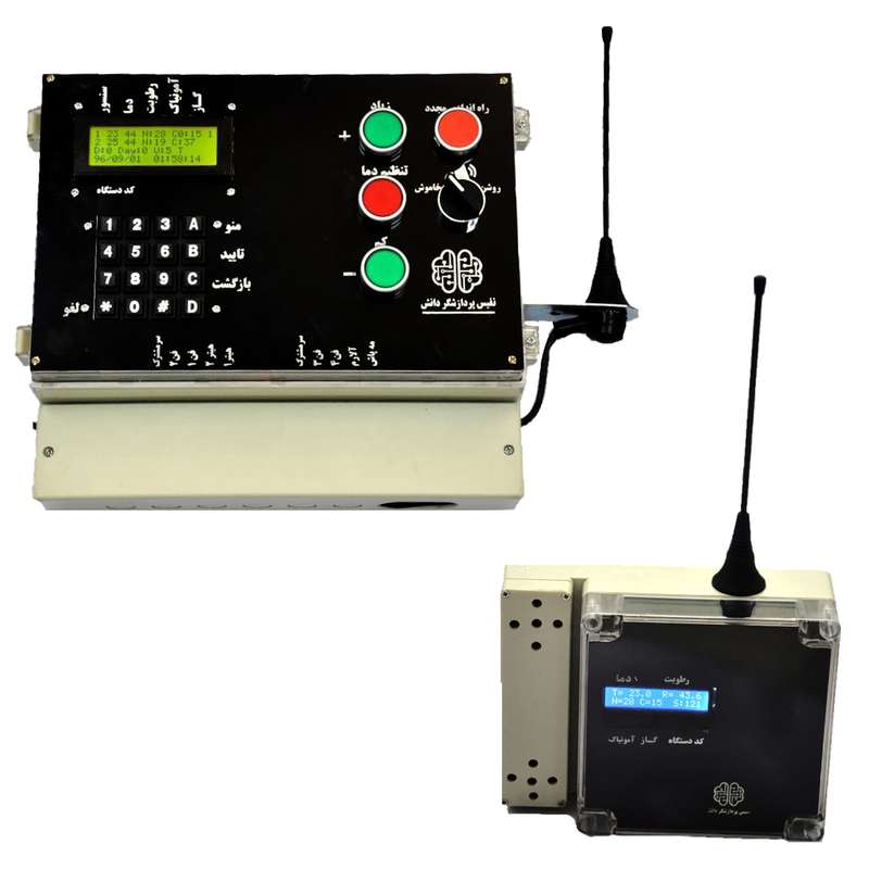 اتوماسیون و کنترل هوشمند محیطی گلخانه ناپادا مدل A9