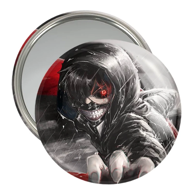 آینه جیبی خندالو مدل کانکی کن انیمه توکیو غول Tokyo Ghoul  کد 11906