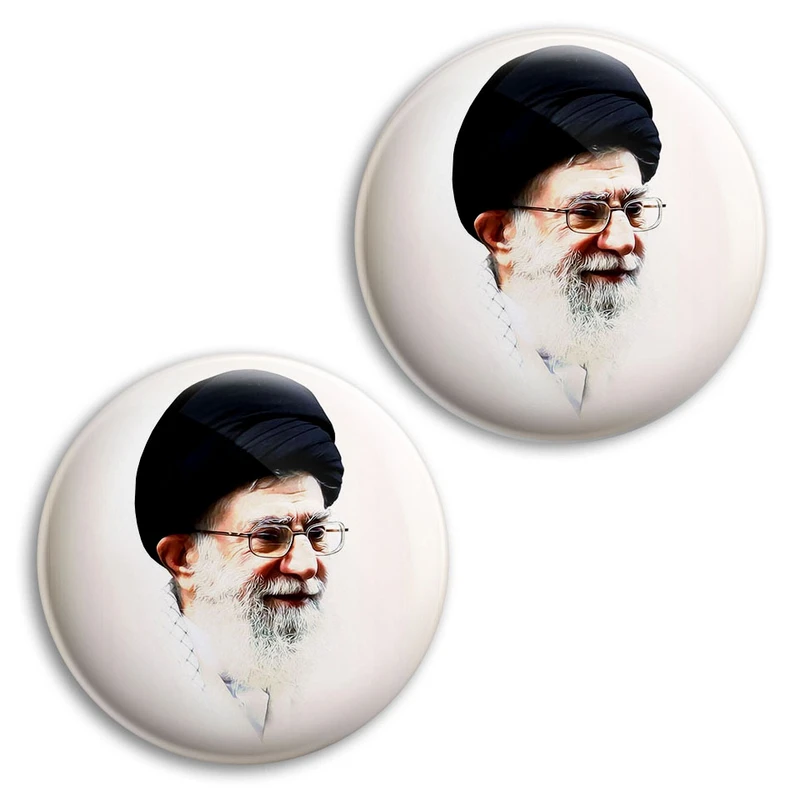 مگنت پرمانه طرح سید علی خامنه ای کد pmag2.28295 مجموعه 2 عددی