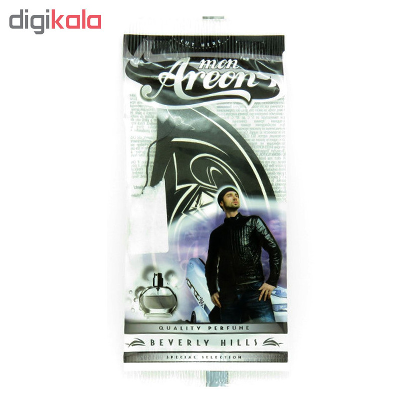 خوشبو کننده ماشین آرئون مدل مون رایحه Beverly Hills