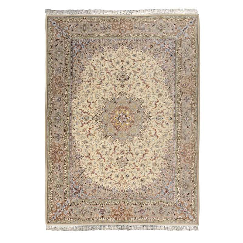 فرش دستباف 13 متری شرکت سهامی فرش ایران طرح لچک ترنج اصفهان