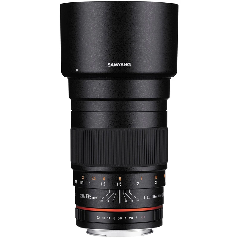 لنز سامیانگ مدل 135mm f/2.0 ED UMC Lens for Nikon F Mount with AE Chip