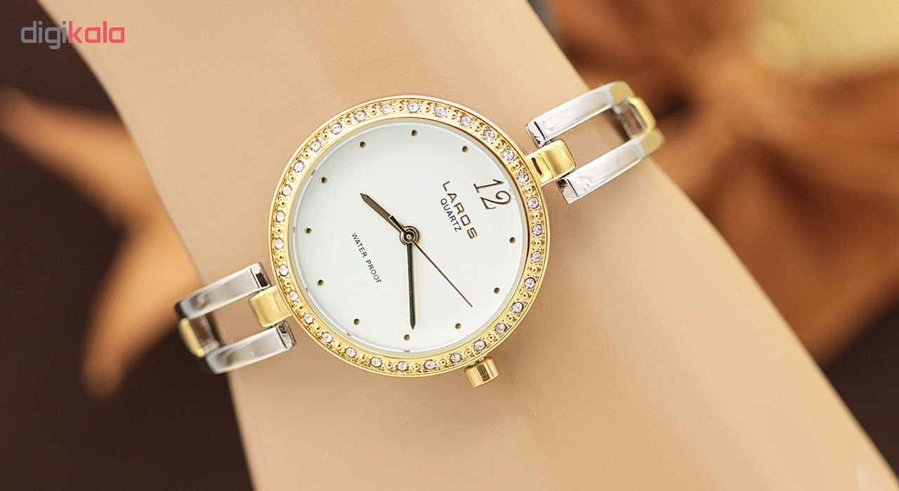 ساعت مچی عقربه ای زنانه لاروس مدل LR1848