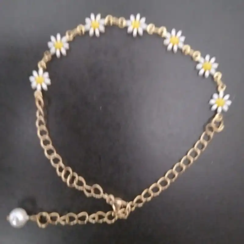 دستبند زنانه مدل بابونه