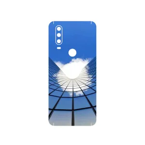 MAHOOT Glass skyscraper Cover Sticker for Motorola One Action