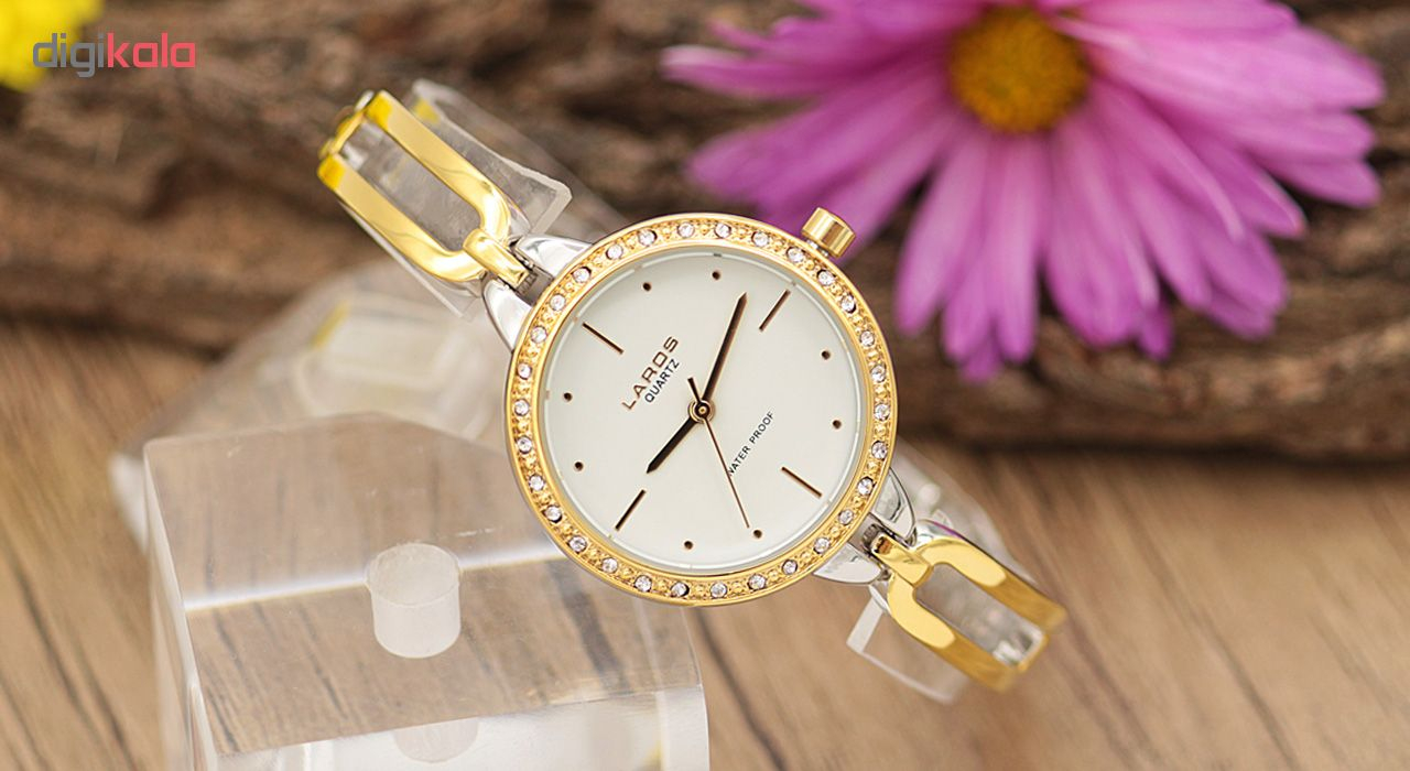 ساعت مچی عقربه ای زنانه لاروس مدل LR1850