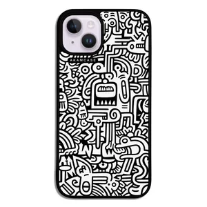 AKAM AMC-WA14-DOODLE15 Cover For Apple iPhone 14