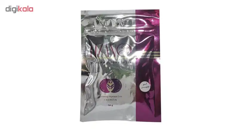 رنگ مو پودری لیزانو آبی اقیانوسی مدل Blue Ocean مقدار 50 گرم