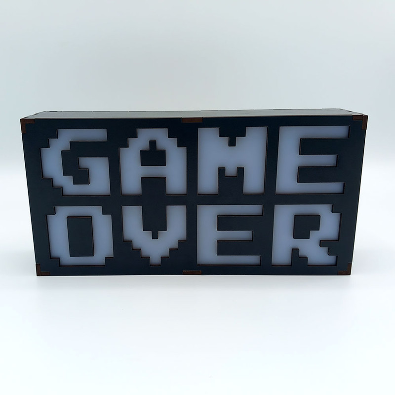 آیکون لایت طرح GAME OVER کد GAS-01