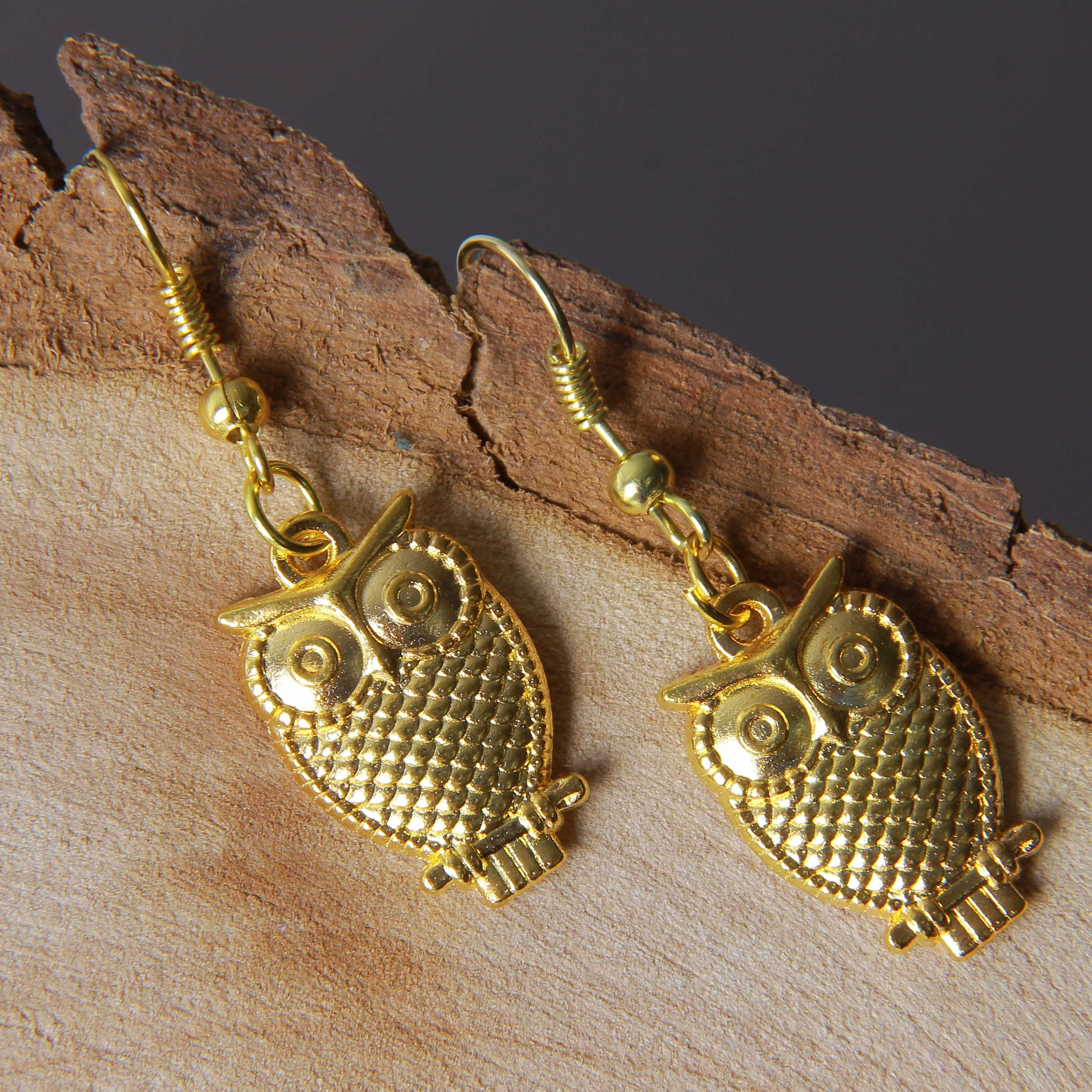 گوشواره دخترانه مدل فلزی فانتزی کد GZN_121