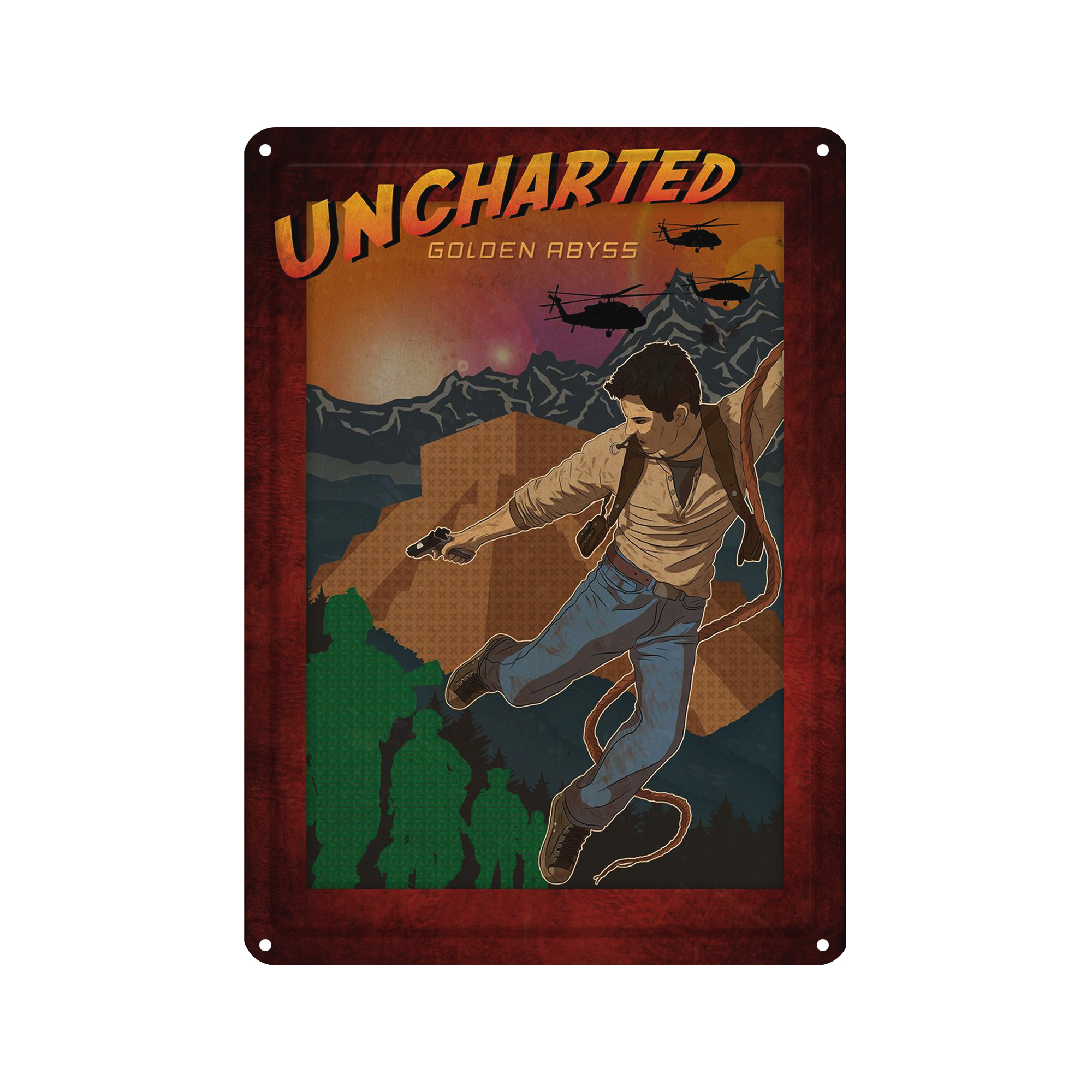 دیوارکوب مدل انچارتد کد s 1435 uncharted