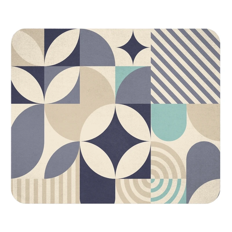 ماوس پد مدل هندسی سایز 19x24 سانتی متر