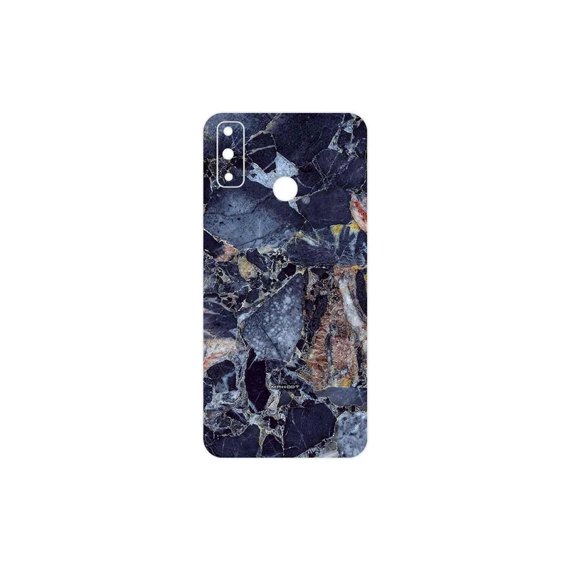 برچسب پوششی ماهوت مدل Broken black marble مناسب برای گوشی موبایل هوآوی Y8s