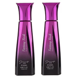 عطر جیبی زنانه ژک ساف مدل fantacy rock حجم 22 میلی لیتر بسته 2 عددی