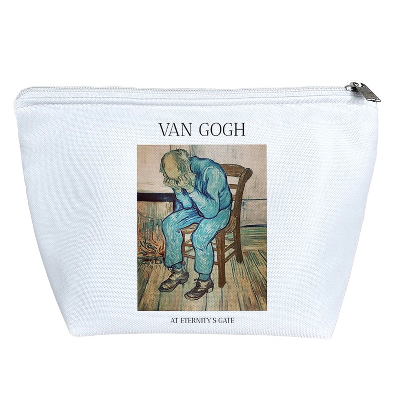 کیف لوازم آرایش دخترانه خندالو مدل ونسان ونگوگ کد H2022