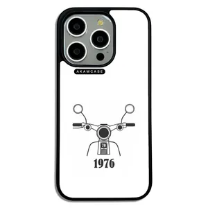AKAM AMC-WA15PRO-MOTORCYCLE-4 Cover For Apple iPhone 15 Pro