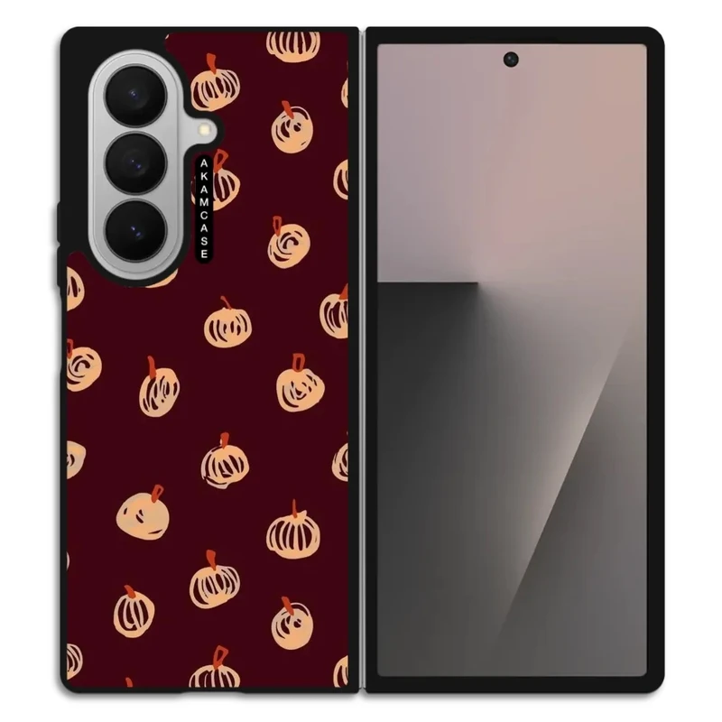 کاور آکام مدل AMC-WSGZFOLD7-PUMPKIN-6 مناسب برای گوشی موبایل سامسونگ Galaxy Z Fold 7