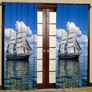 پرده مدل مخمل پانچی کد 1875T2 سایز 200x140 سانتی متر