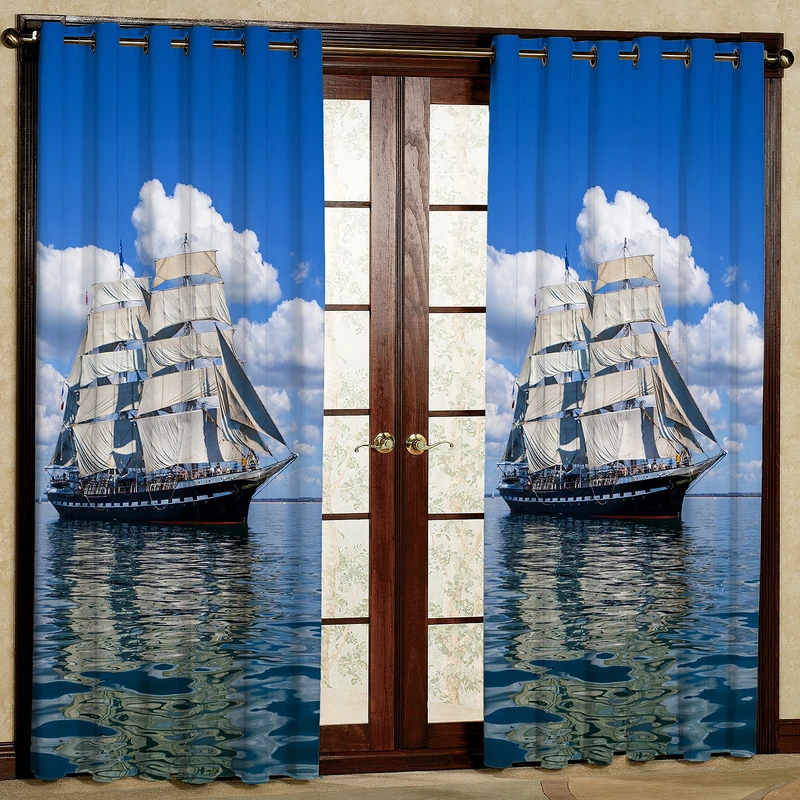 پرده مدل مخمل پانچی کد 1875T2 سایز 200x140 سانتی متر