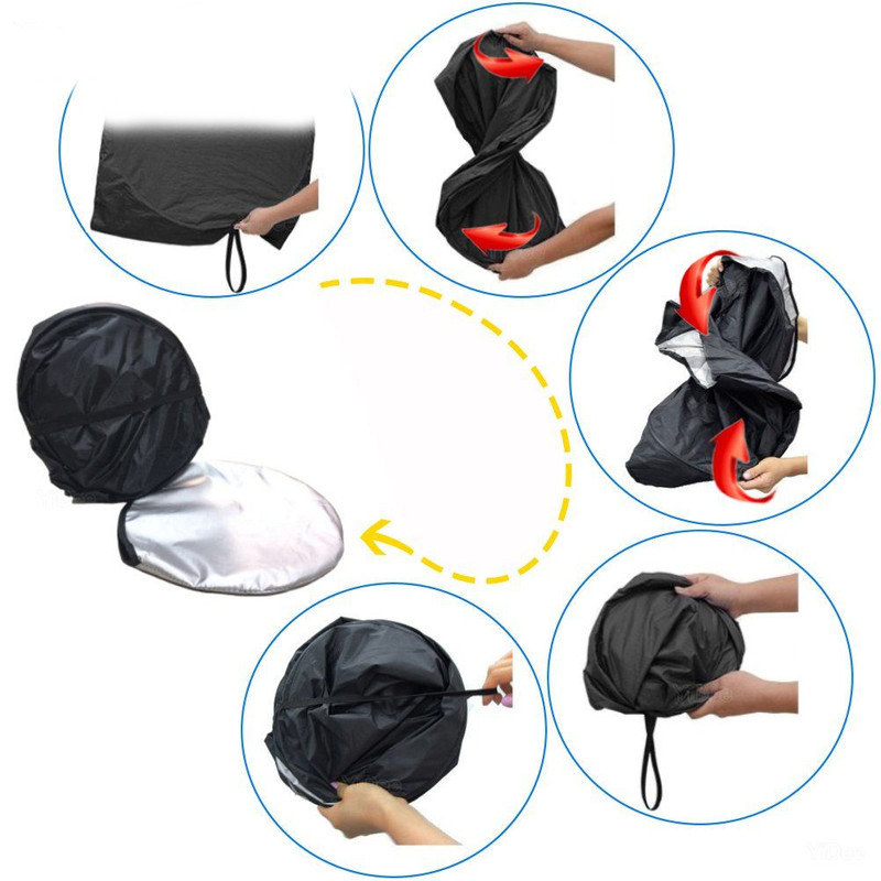 آفتاب گیر شیشه خودرو لنزووو مدل UX3666 مناسب برای پژو پارس مجموعه 2 عددی