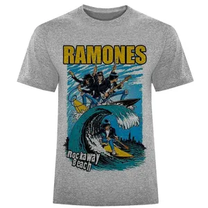 تیشرت آستین کوتاه مردانه مدل موج سوار F950