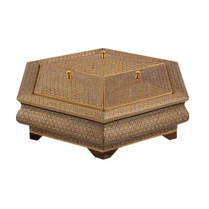شکلات خوری خاتم کاری کروبی مدل آرام کد 2