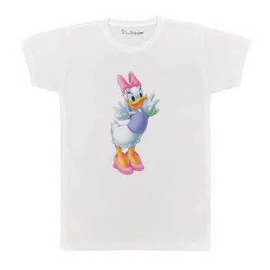 تی شرت بچگانه پرمانه طرح دونالد داک کد pmt.5371