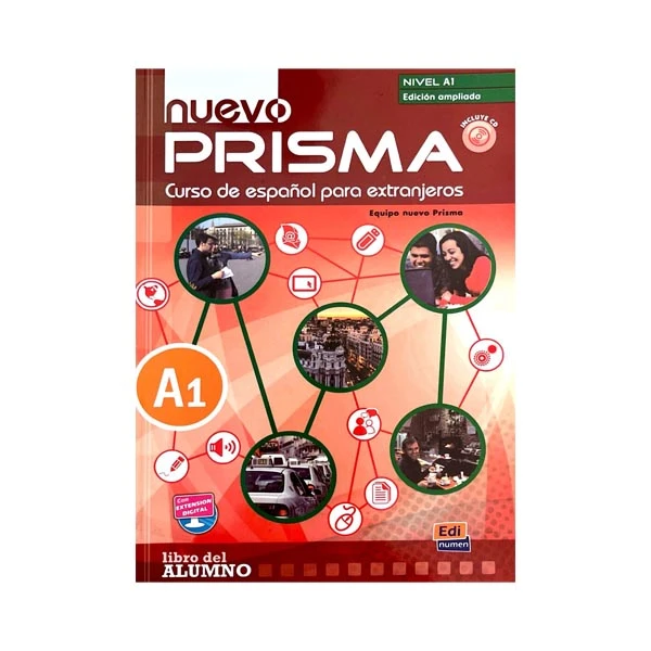 کتاب nuevo Prisma A1 + Ejercicios suplementarios اثر جمعی از نویسندگان انتشارات Edi numen